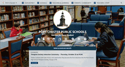 Desktop Screenshot of portchesterschools.org